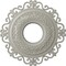 Ekena Millwork Orrington Ceiling Medallion (Fits Canopies up to 6 1/4"), 22"OD x 6 1/4"ID x 1 3/4"P, Pot of Cream CM22ORPCF - alternate 1